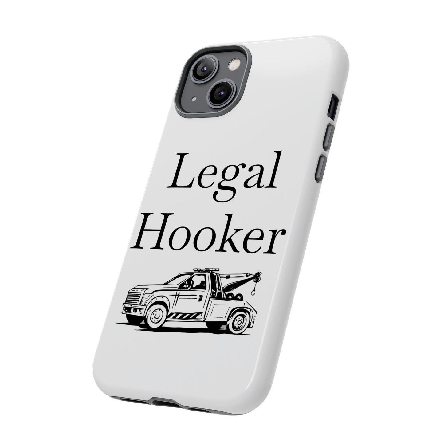 Legal H**ker Wheel Lift Tow Truck iPhone Case