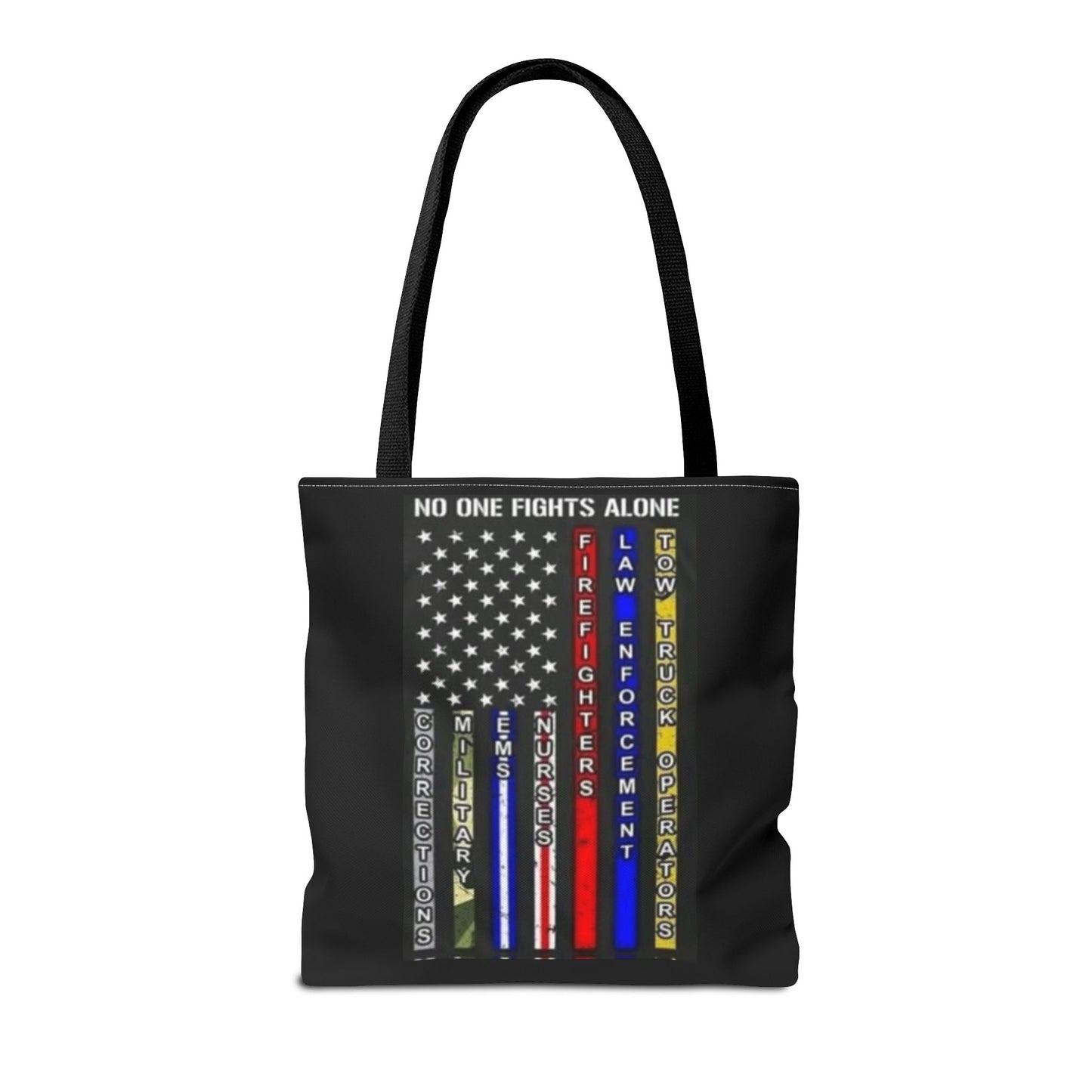 No One Fights Alone Tote Bag