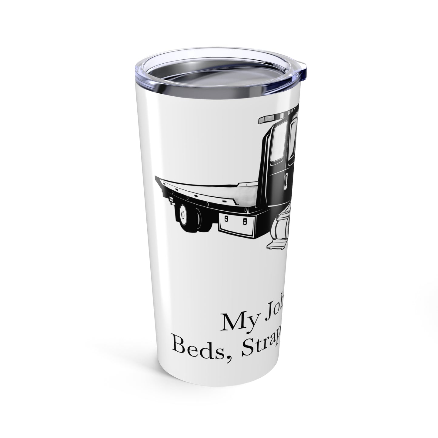 Beds, Straps, And Chains Tumbler