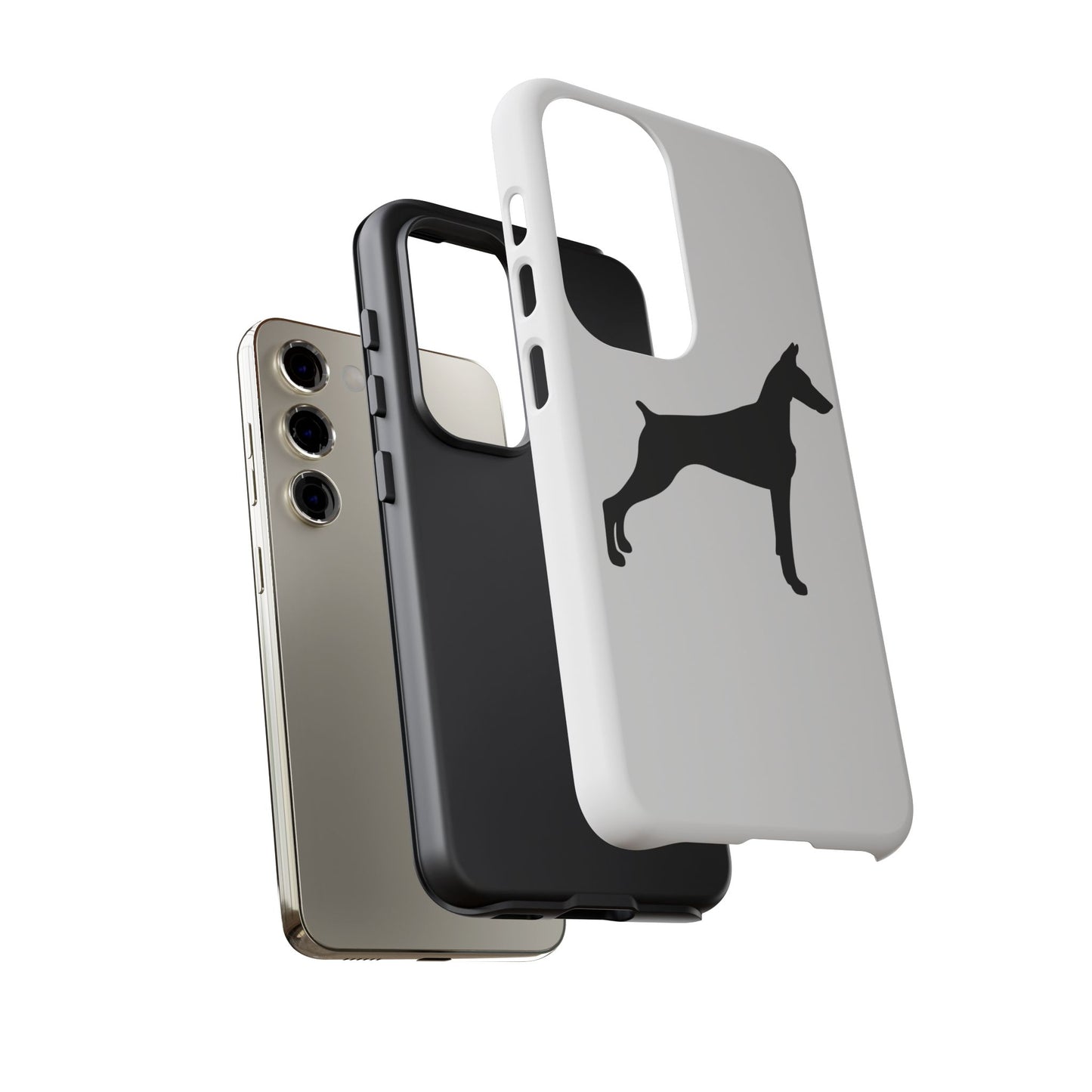 Doberman Silhouette Samsung Case