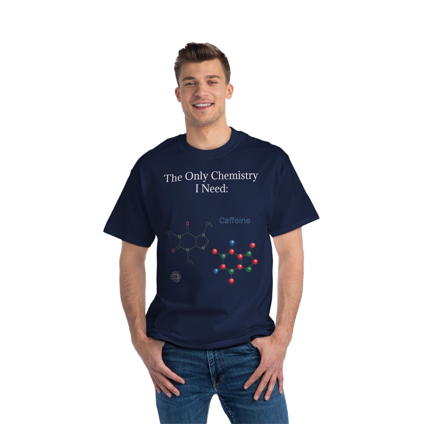 Chemistry Lesson Men's Short-Sleeve Crewneck Tee