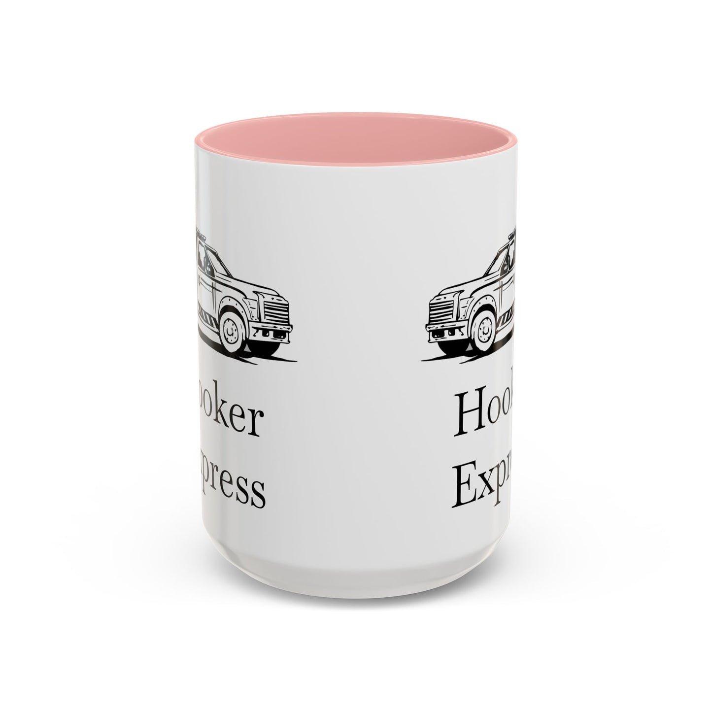 H**ker Express Wheel Lift Tow Truck 2-Tone Coffee Mug