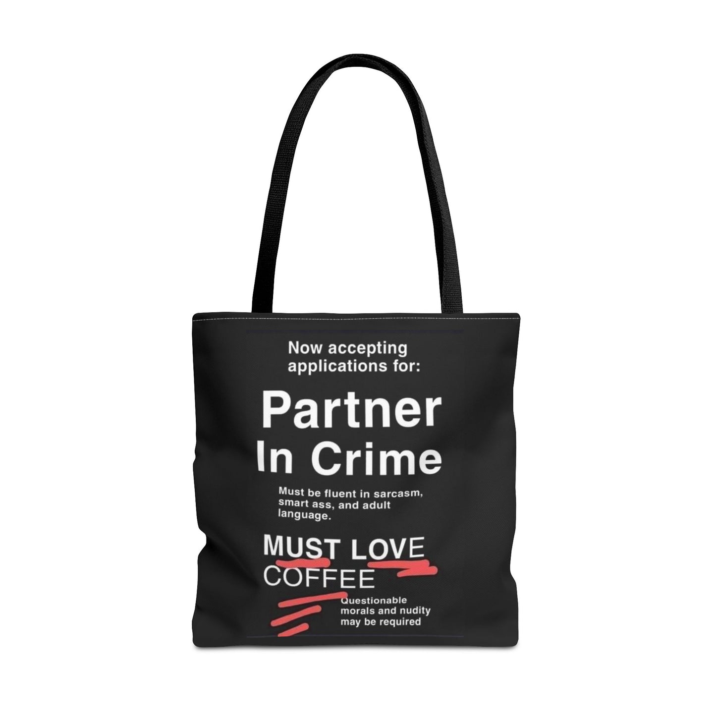 Partner In Crime Tote Bag