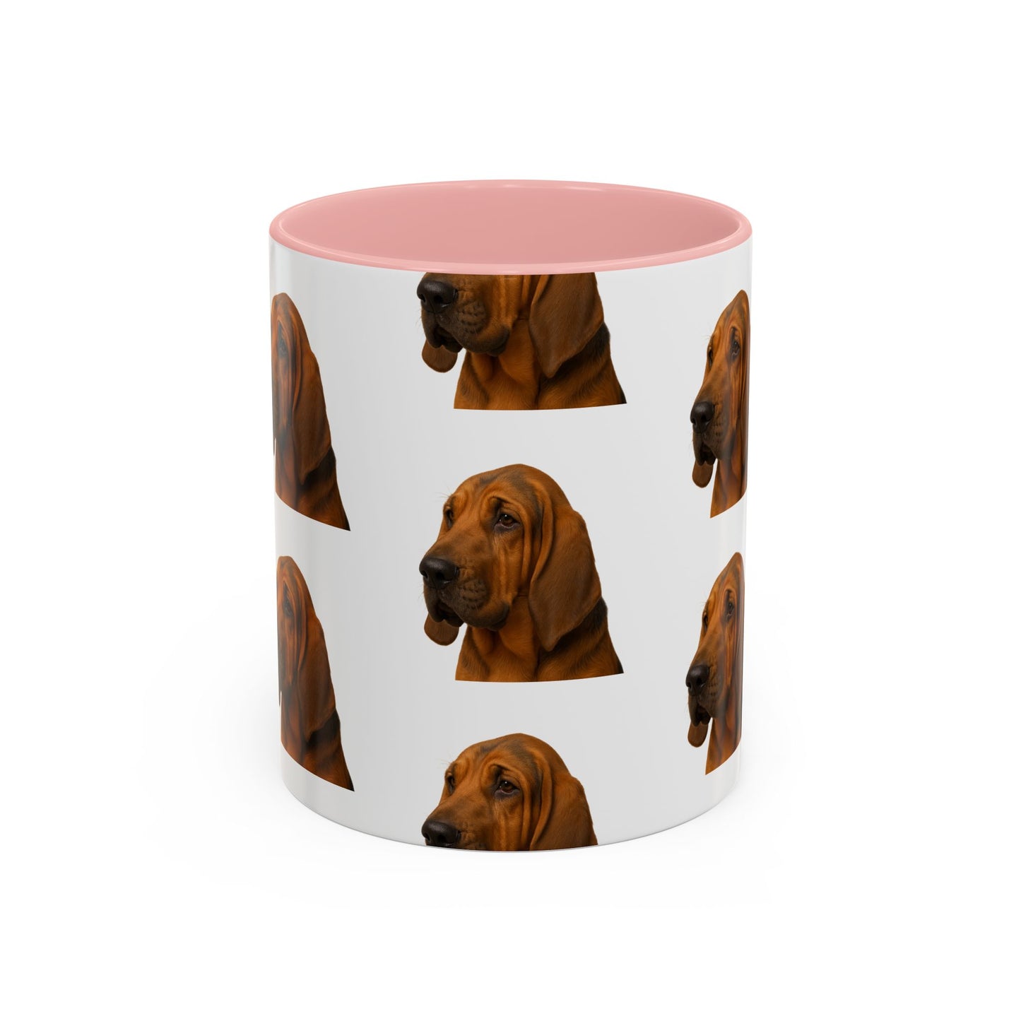 Bloodhound Head 2-Tone Coffee Mug