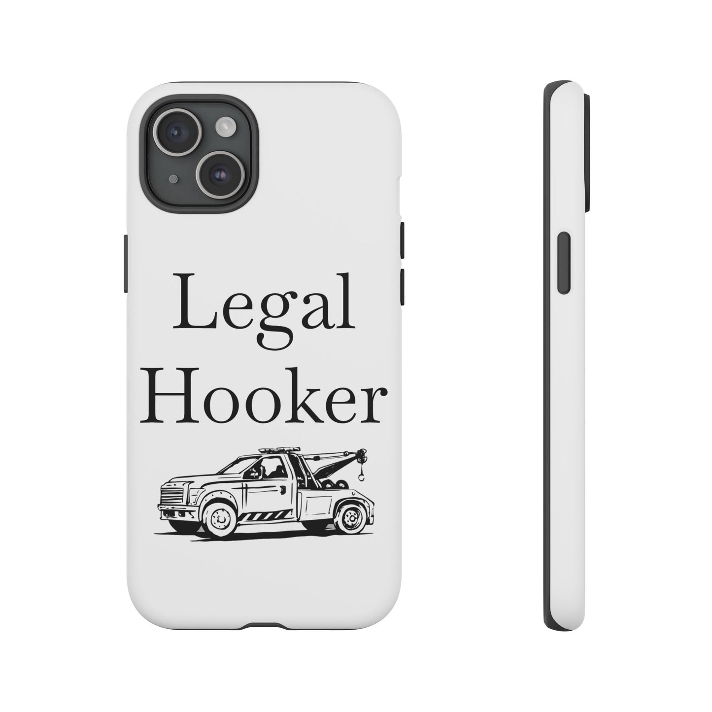 Legal H**ker Wheel Lift Tow Truck iPhone Case