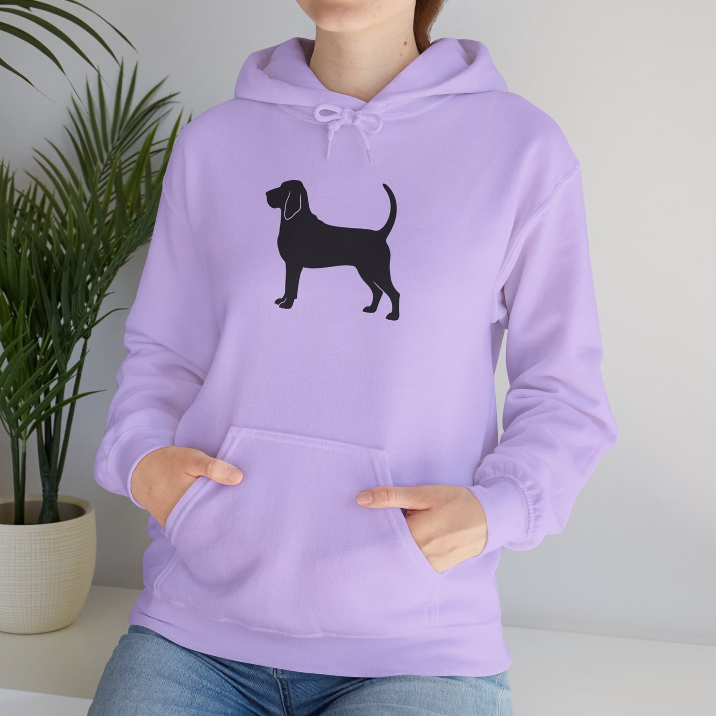 Bloodhound Silhouette Unisex Hoodie