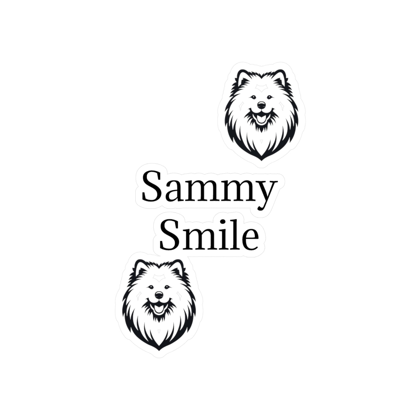 Sammy Smile Vinyl Decal
