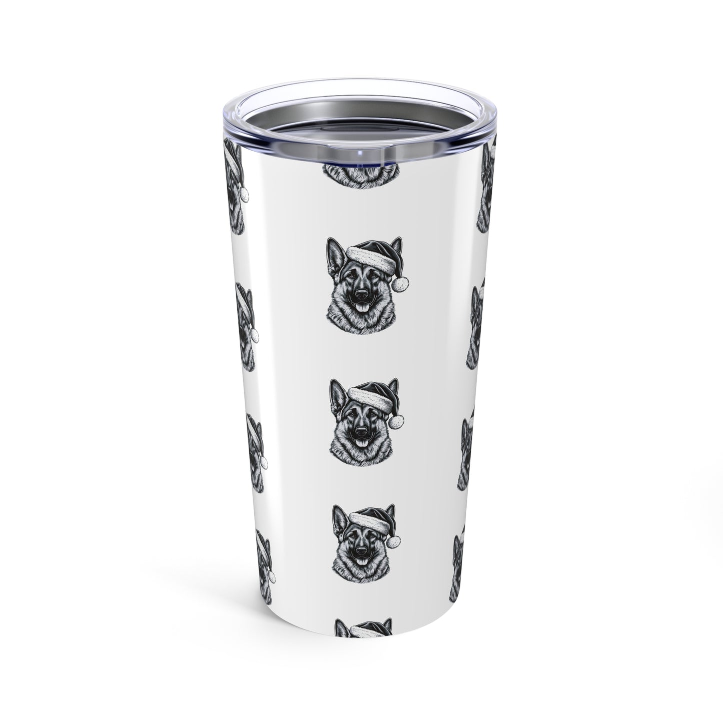 Santa Paws German Shepherd Tumbler