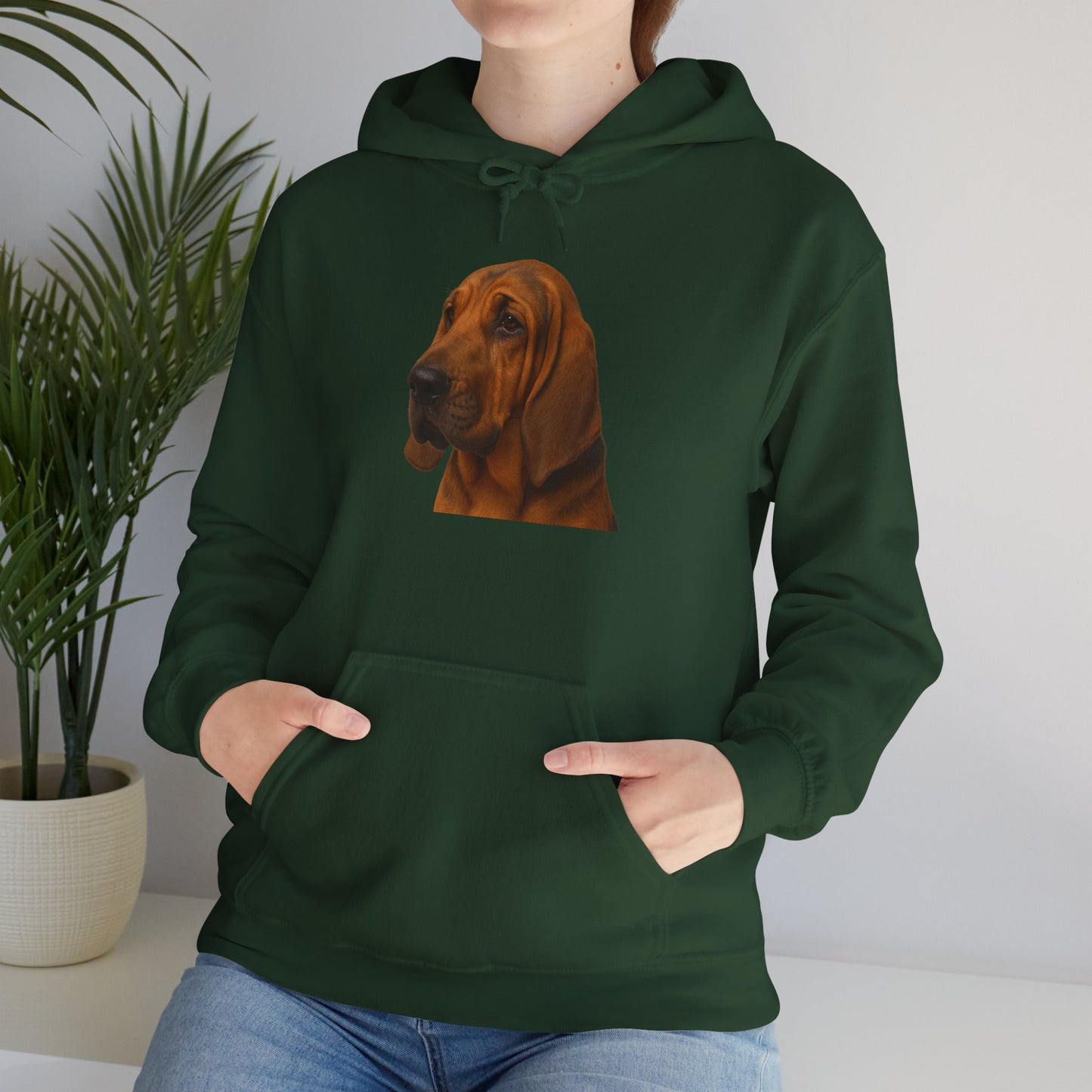 Bloodhound Head Unisex Hoodie