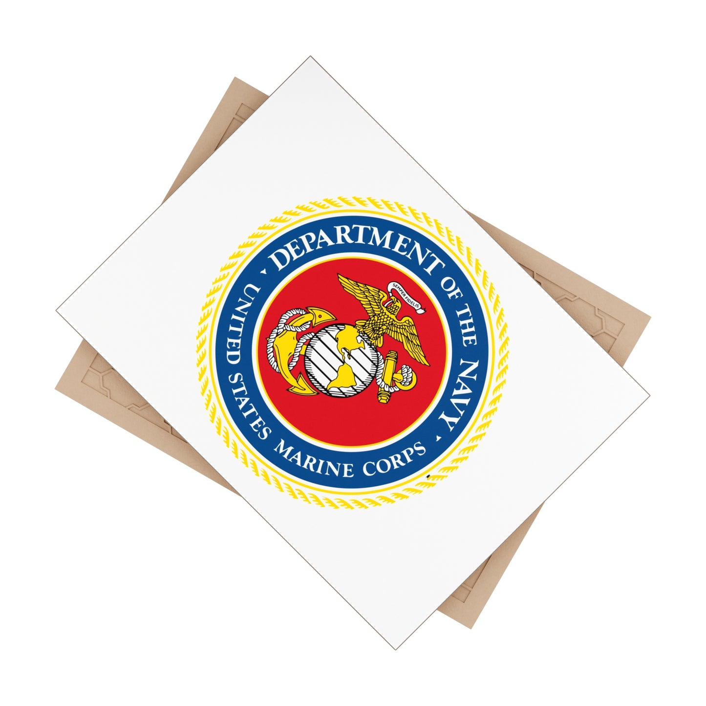 US Marine Corps Ceramic Photo Tile