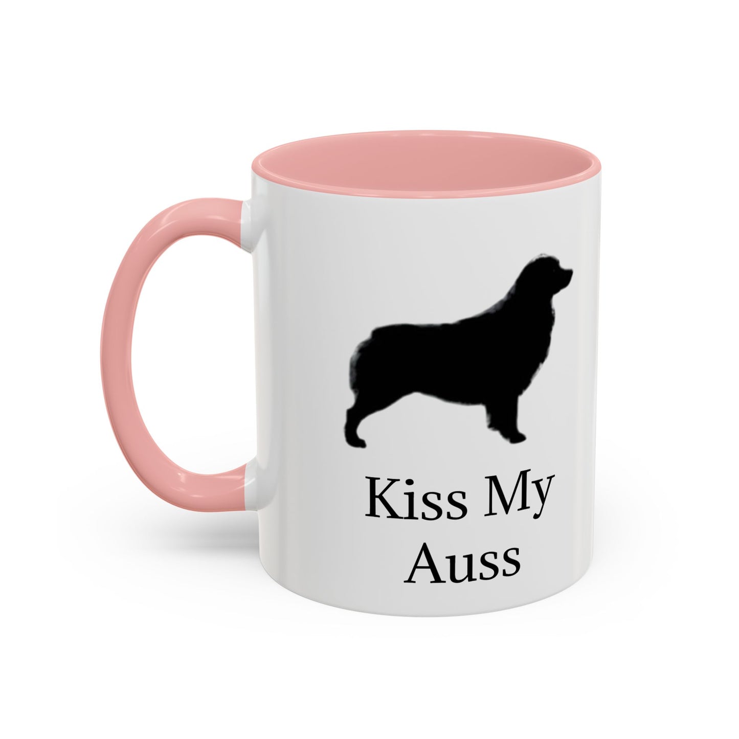 Kiss My Auss 2-Tone Coffee Mug