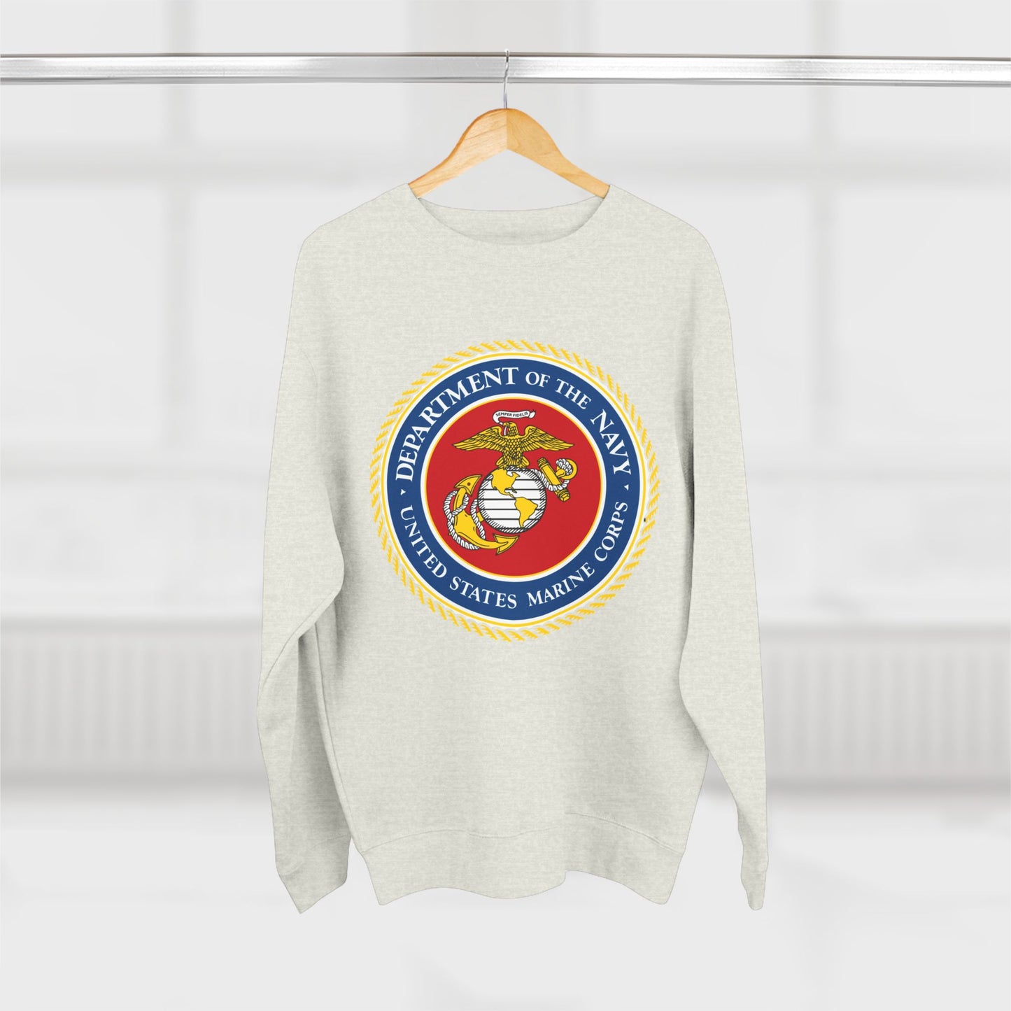 US Marine Corps Unisex Crewneck Sweatshirt