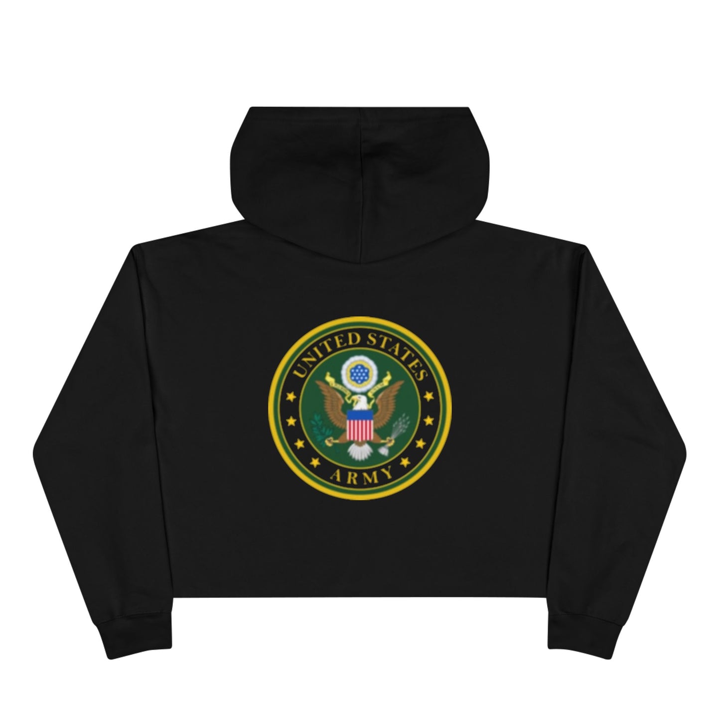 US Army Women's Crop Hoodie