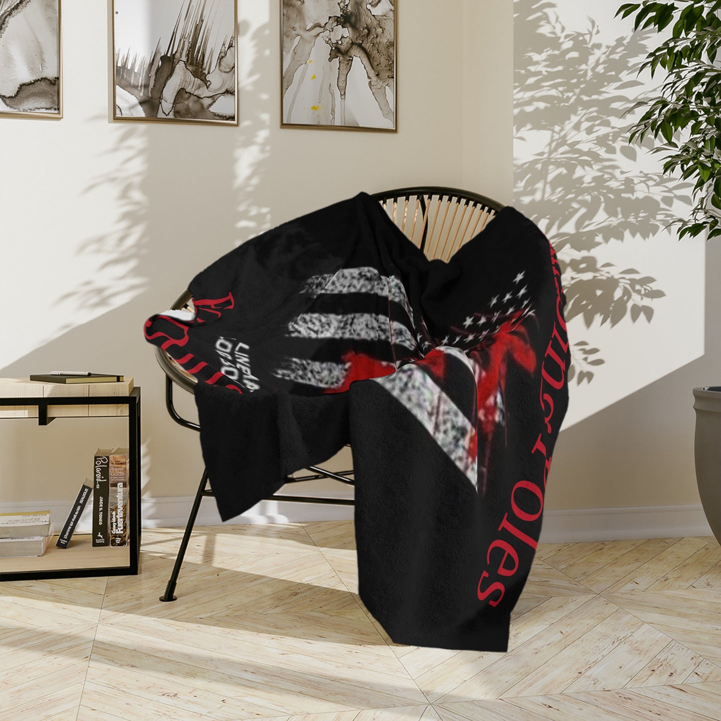 Climbing Poles Velveteen Microfiber Blanket