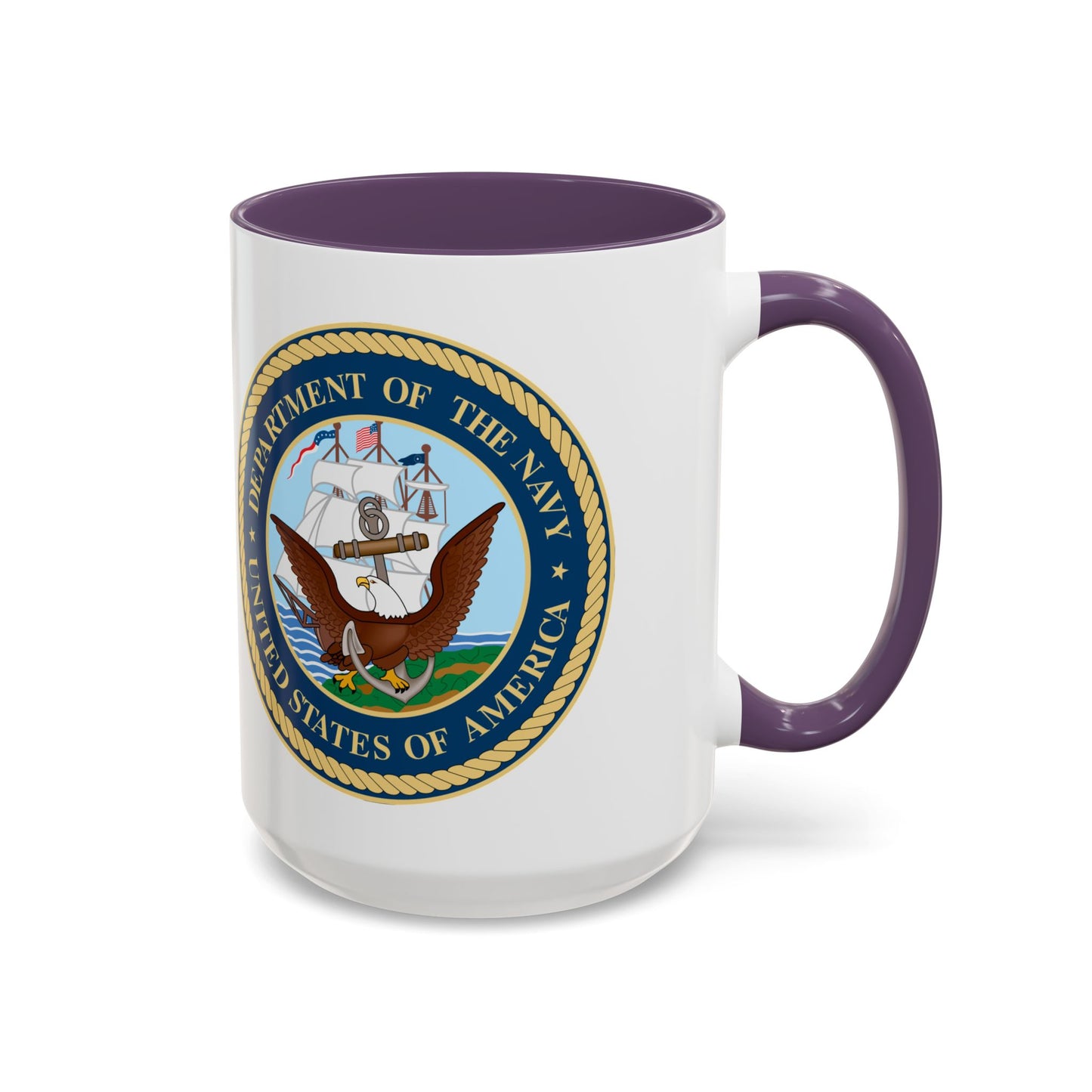 US Navy 2-Tone Coffee Mug