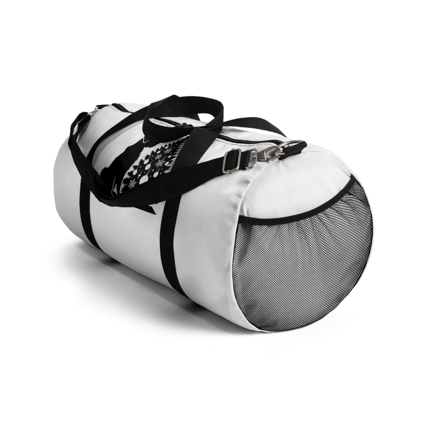 Golden Christmas Tree Duffel Bag