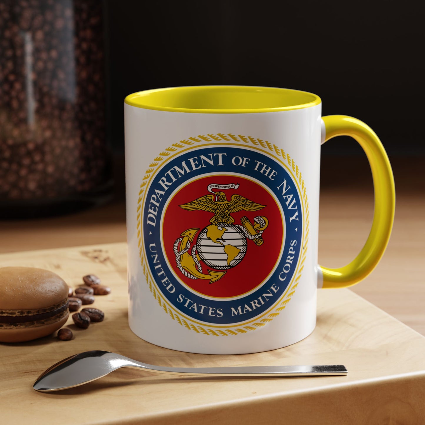 US Marine Corps 2-Tone Coffee Mug