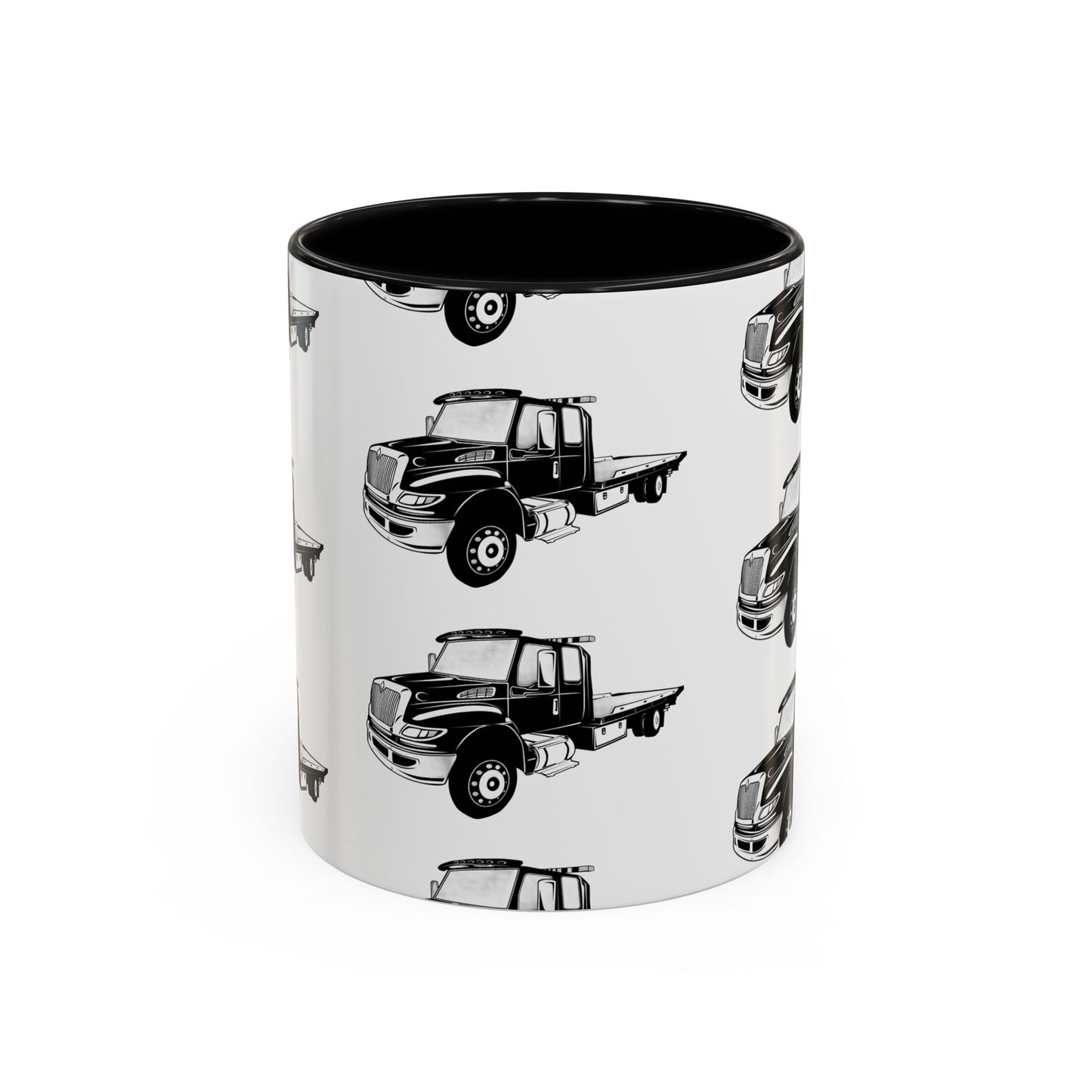 Flatbed Tow Truck 2-Tone Coffee Mug