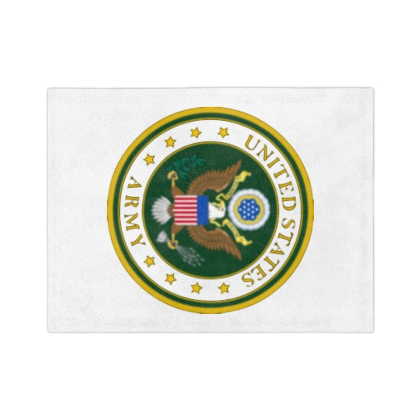 US Army Velveteen Microfiber Blanket