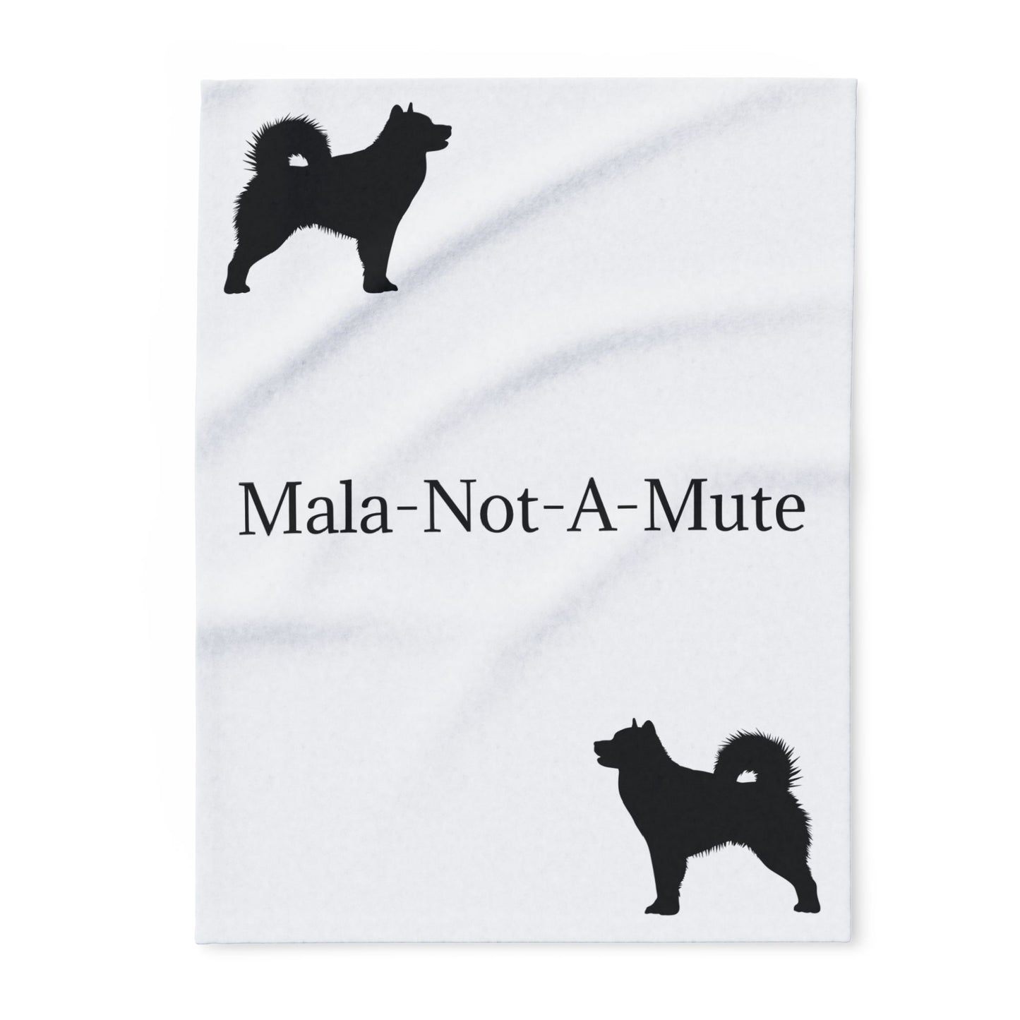 Mala-Not-A-Mute Arctic Fleece Blanket