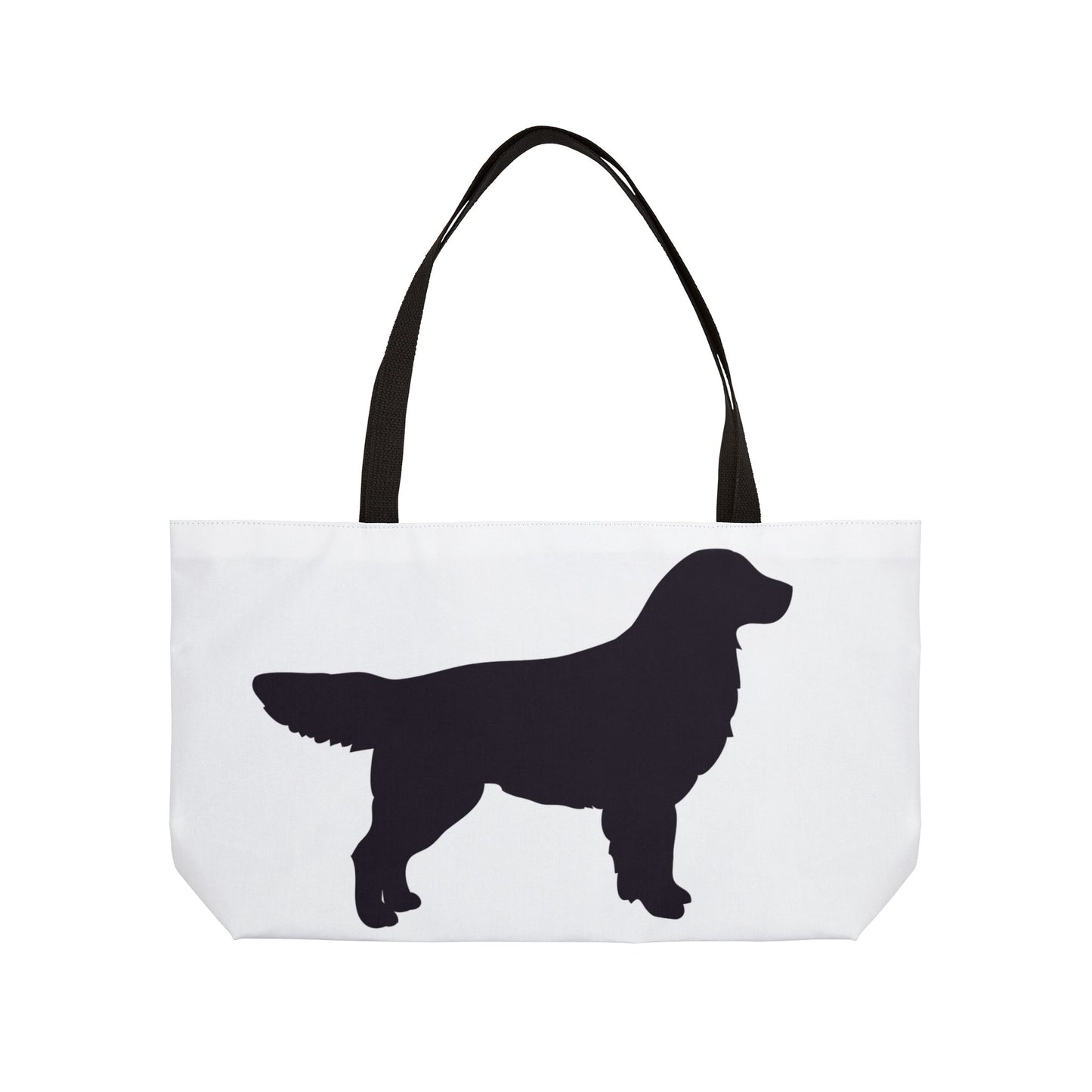 Golden Silhouette Weekender Tote Bag
