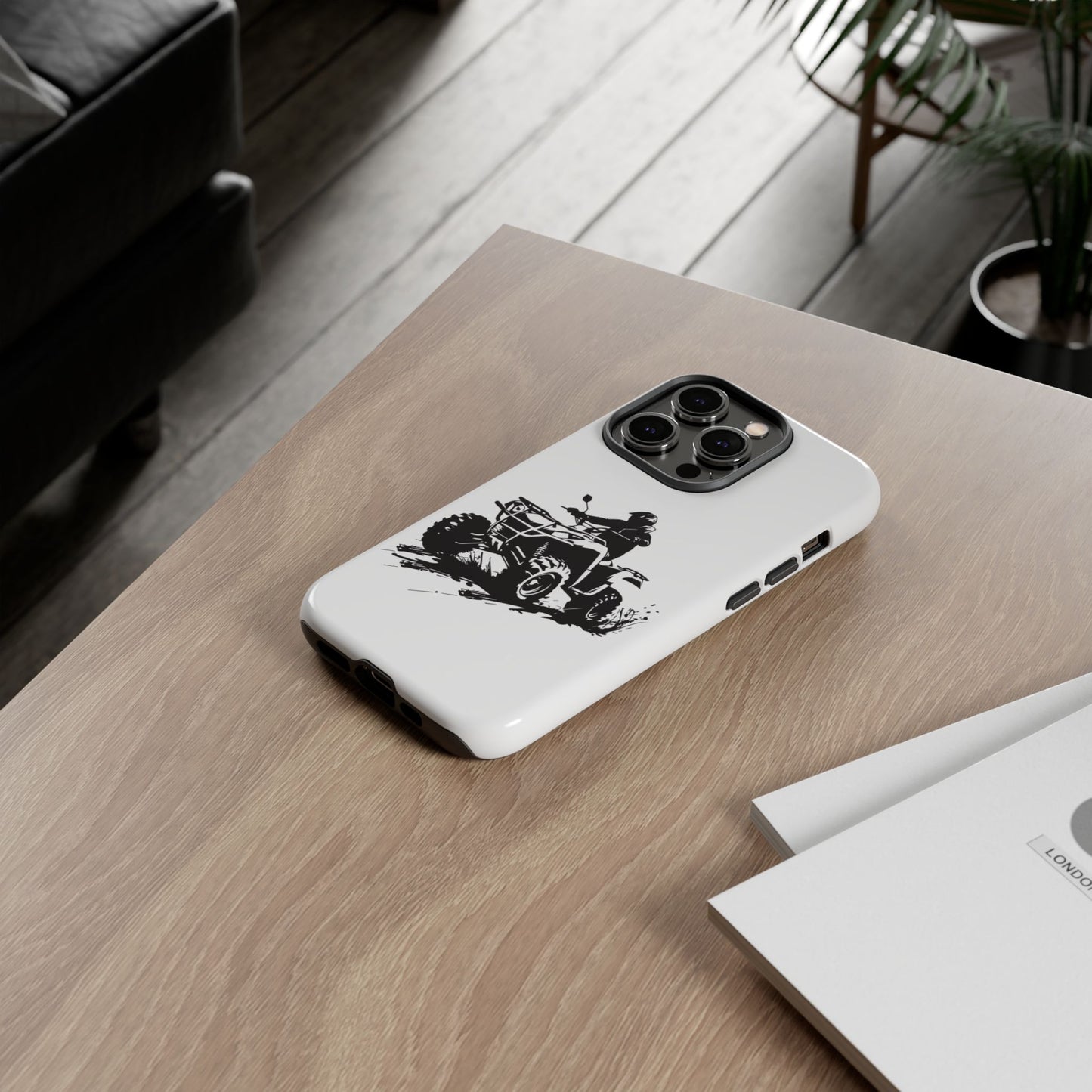 Slingin' Mud Quad iPhone Case