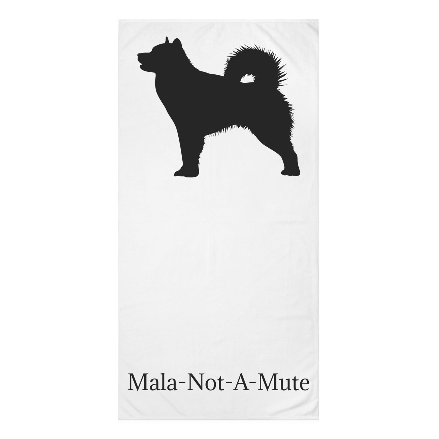 Mala-Not-A-Mute Mink-Cotton Beach Towel