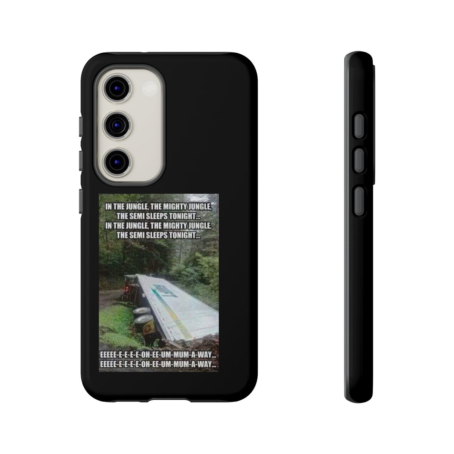 Semi Sleeps Samsung Case