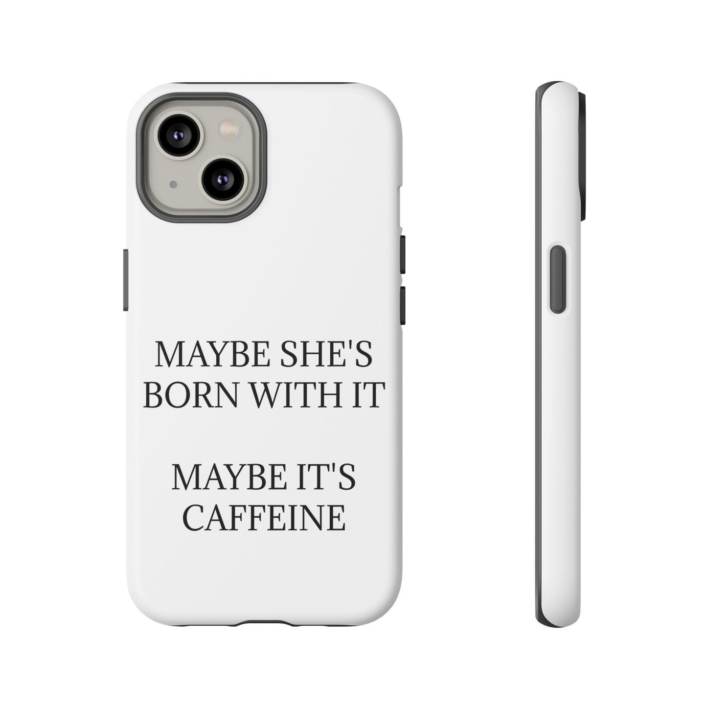 Born With It iPhone Case
