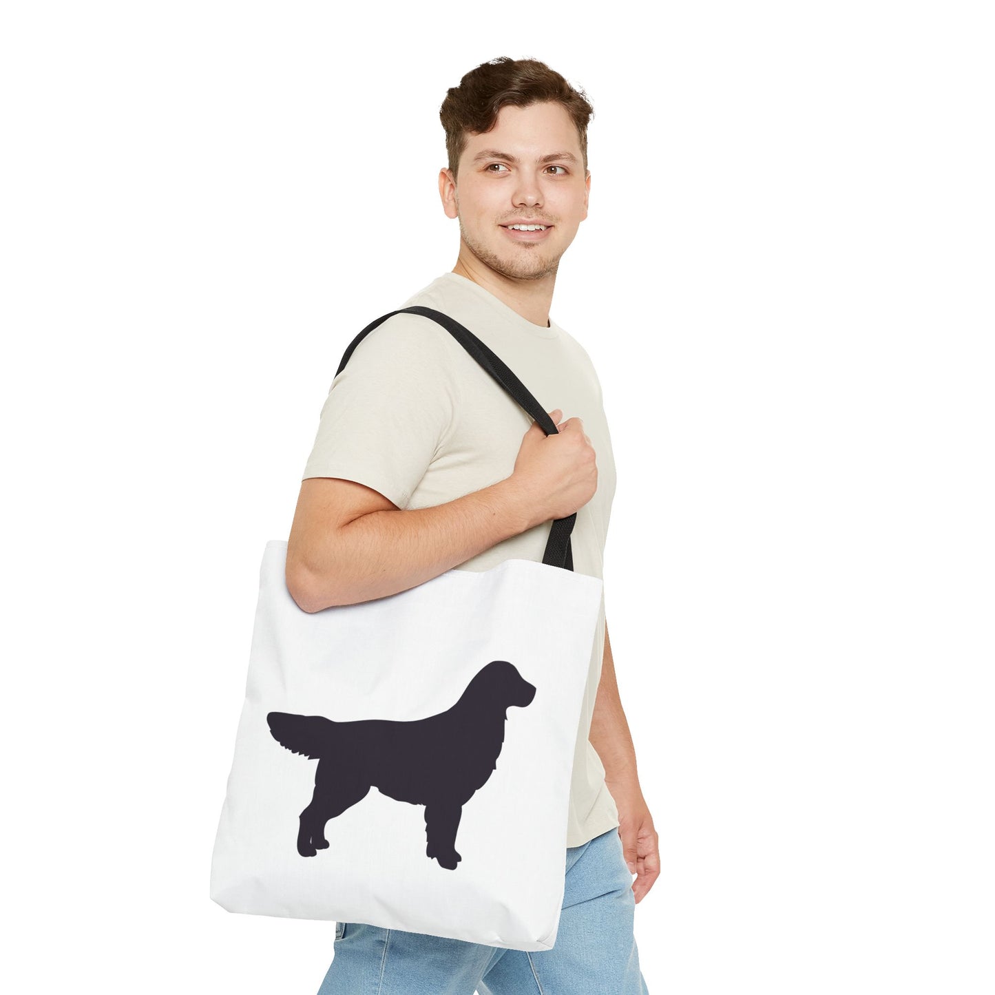 Golden Silhouette Tote Bag