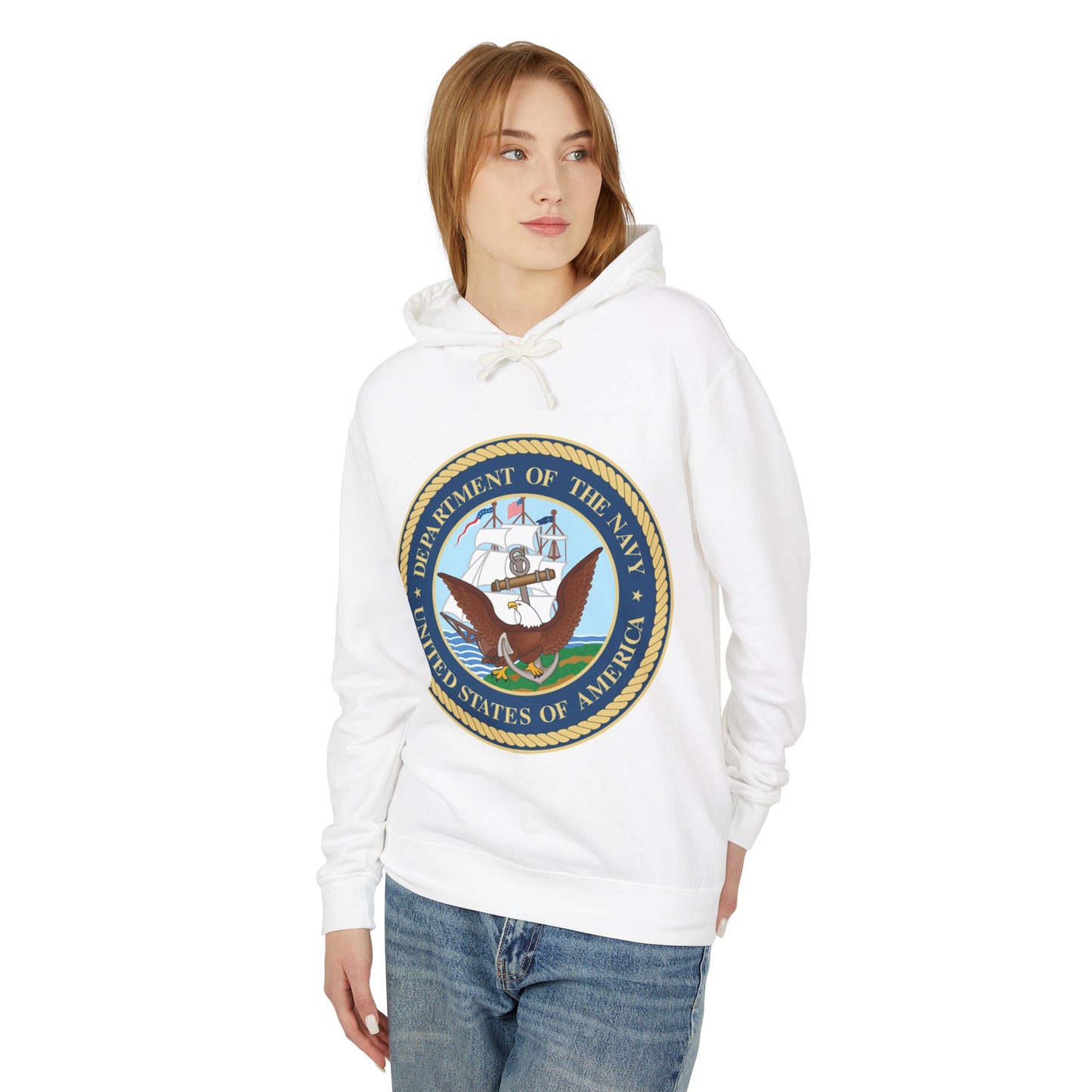 US Navy Unisex Lightweight Hoodie
