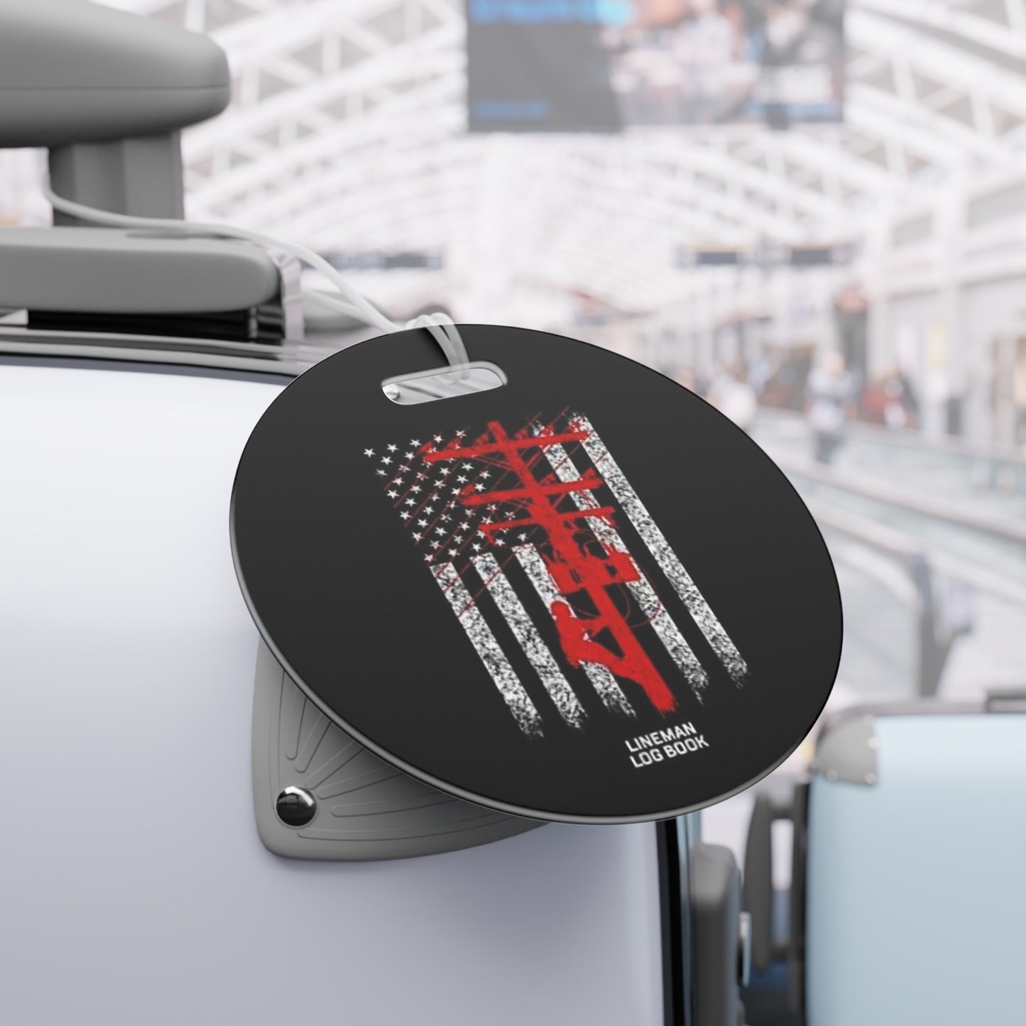 Lineman Luggage Tag