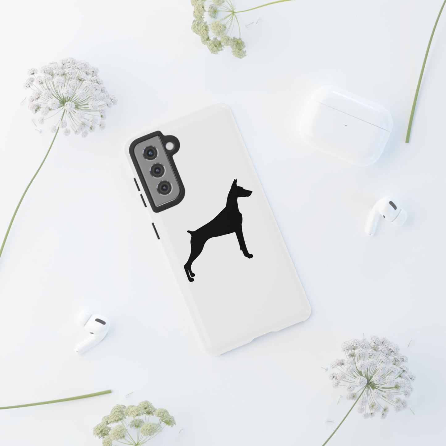 Doberman Silhouette Samsung Case