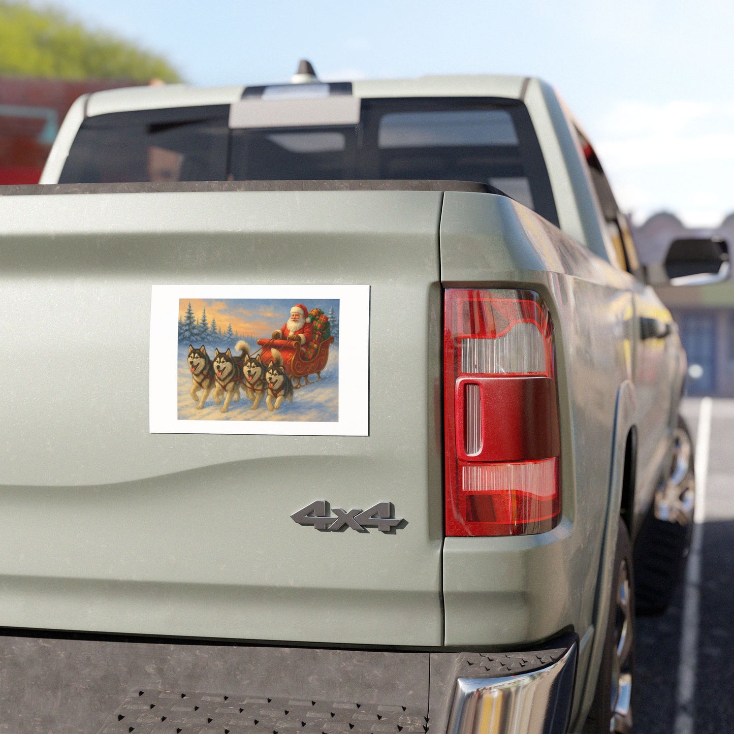 Dashing Through The Snow Indoor/Outdoor Magnet