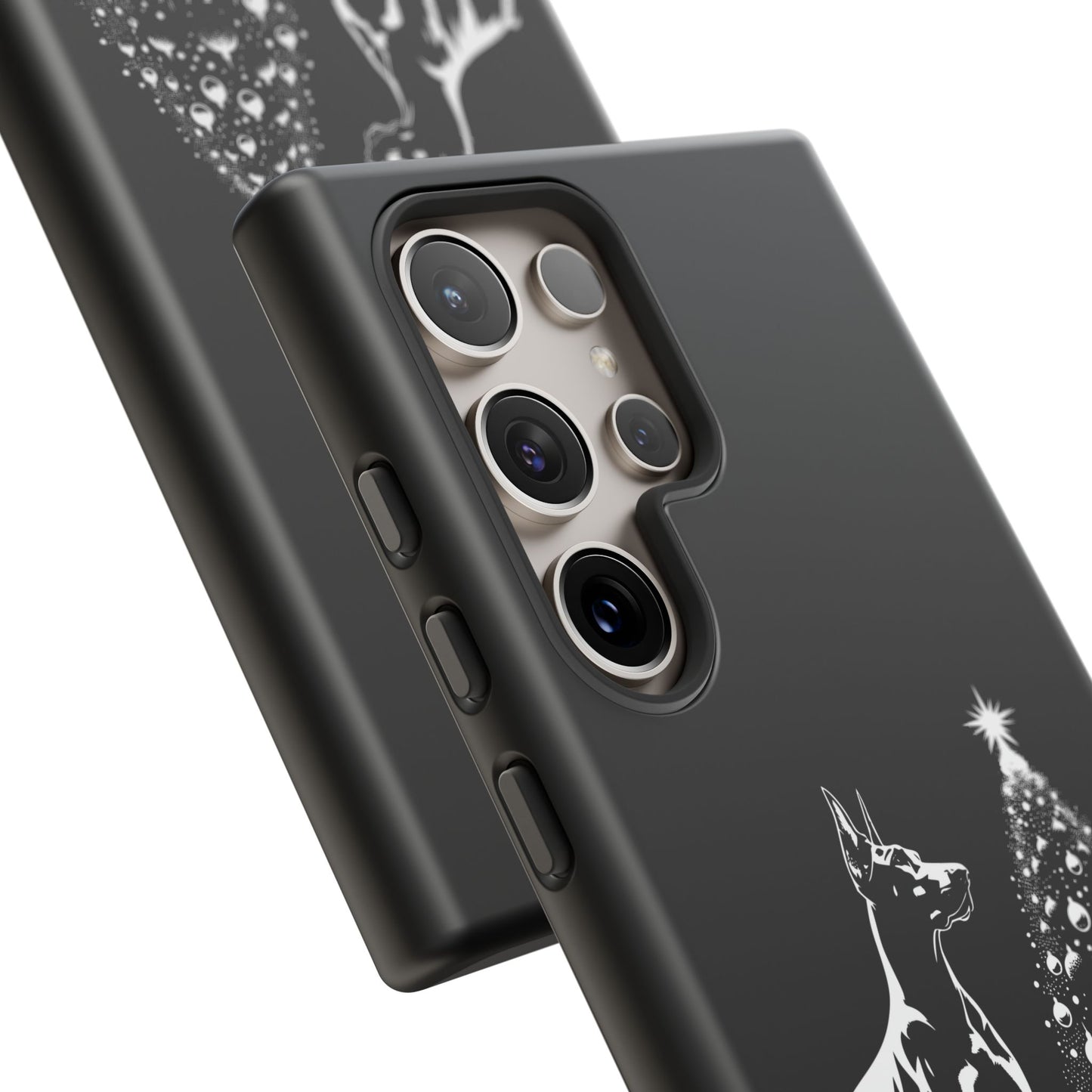 Doberman Christmas Tree Samsung Case