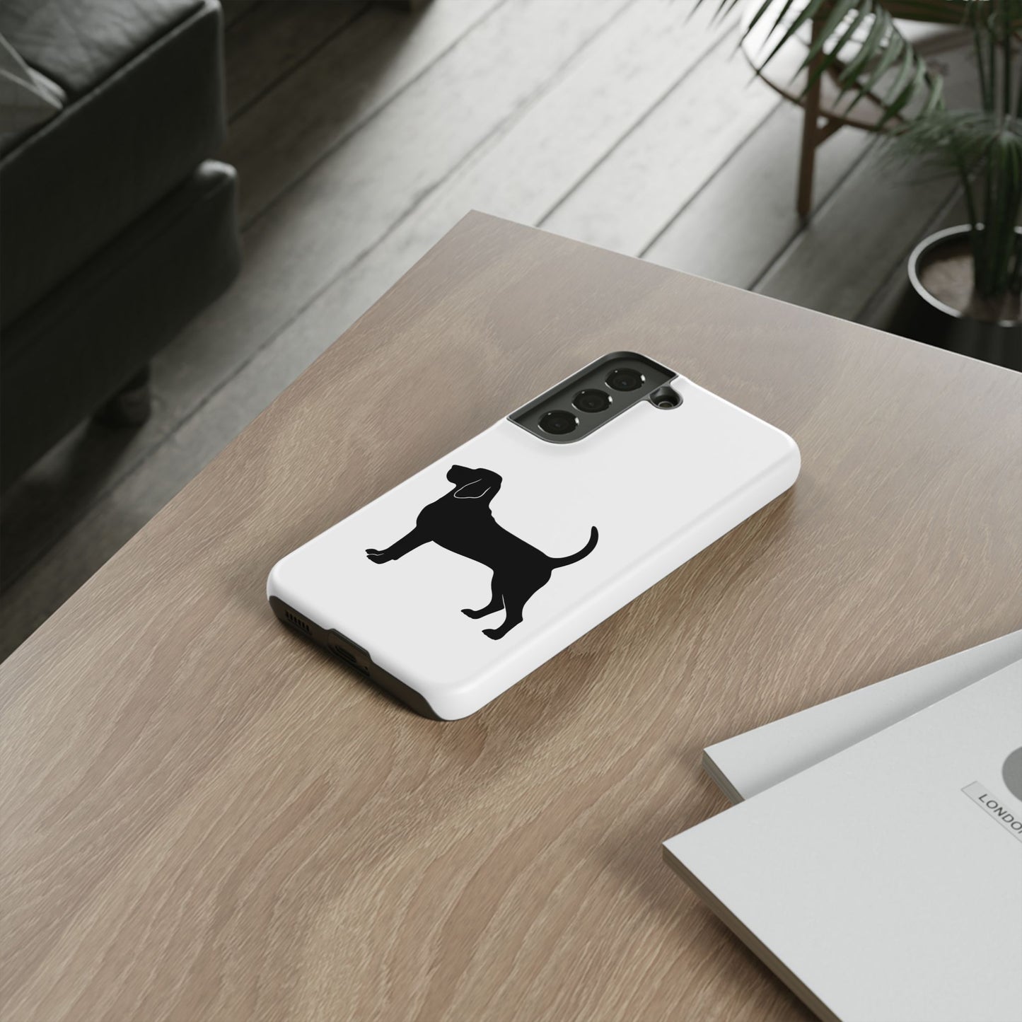Bloodhound Silhouette Samsung Case