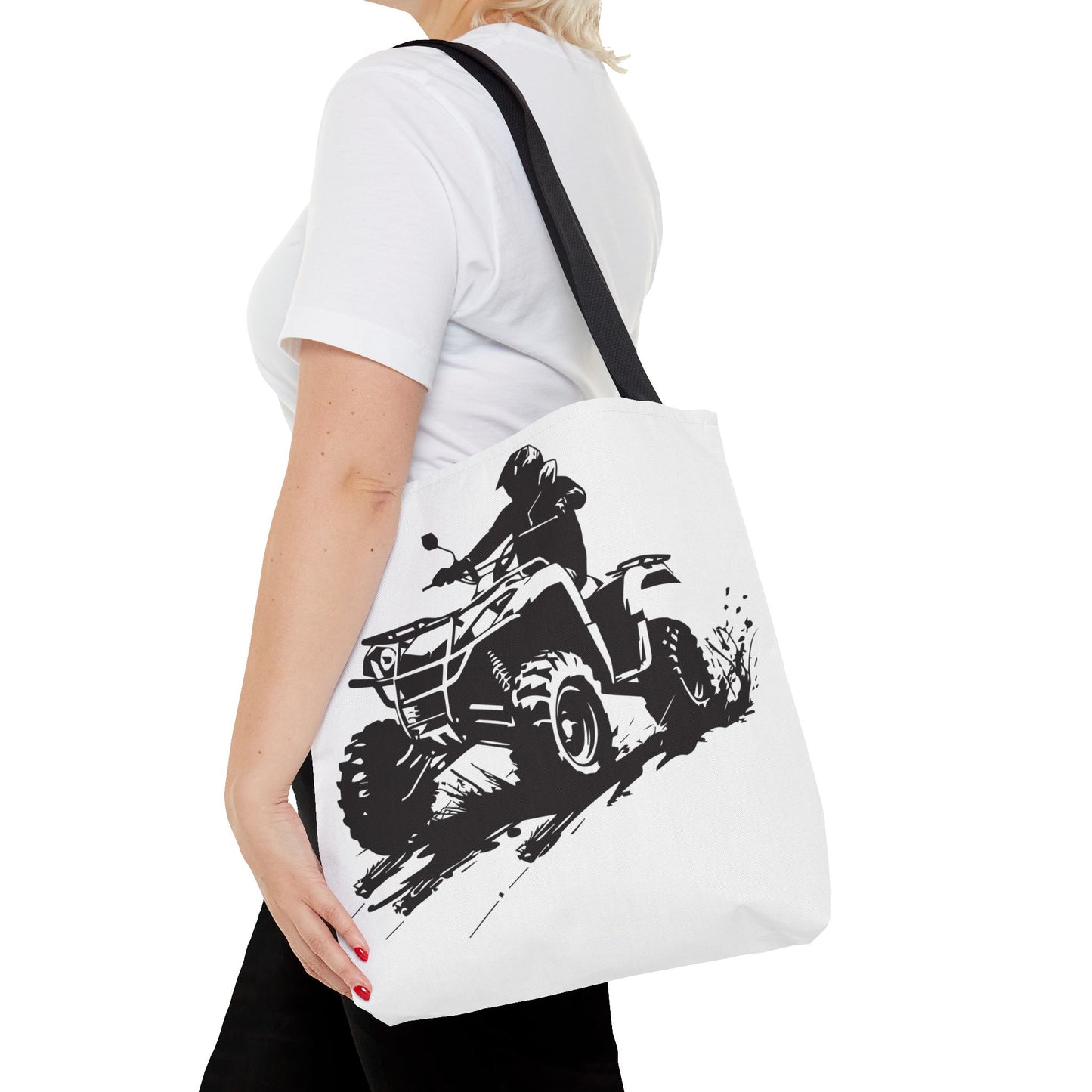 Slingin' Mud Quad Tote Bag