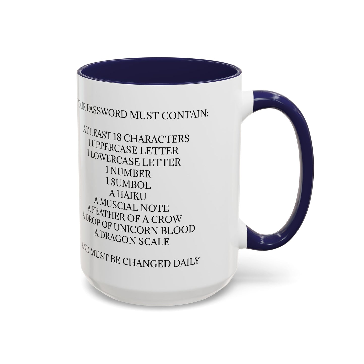 Password 2-Tone Coffee Mug