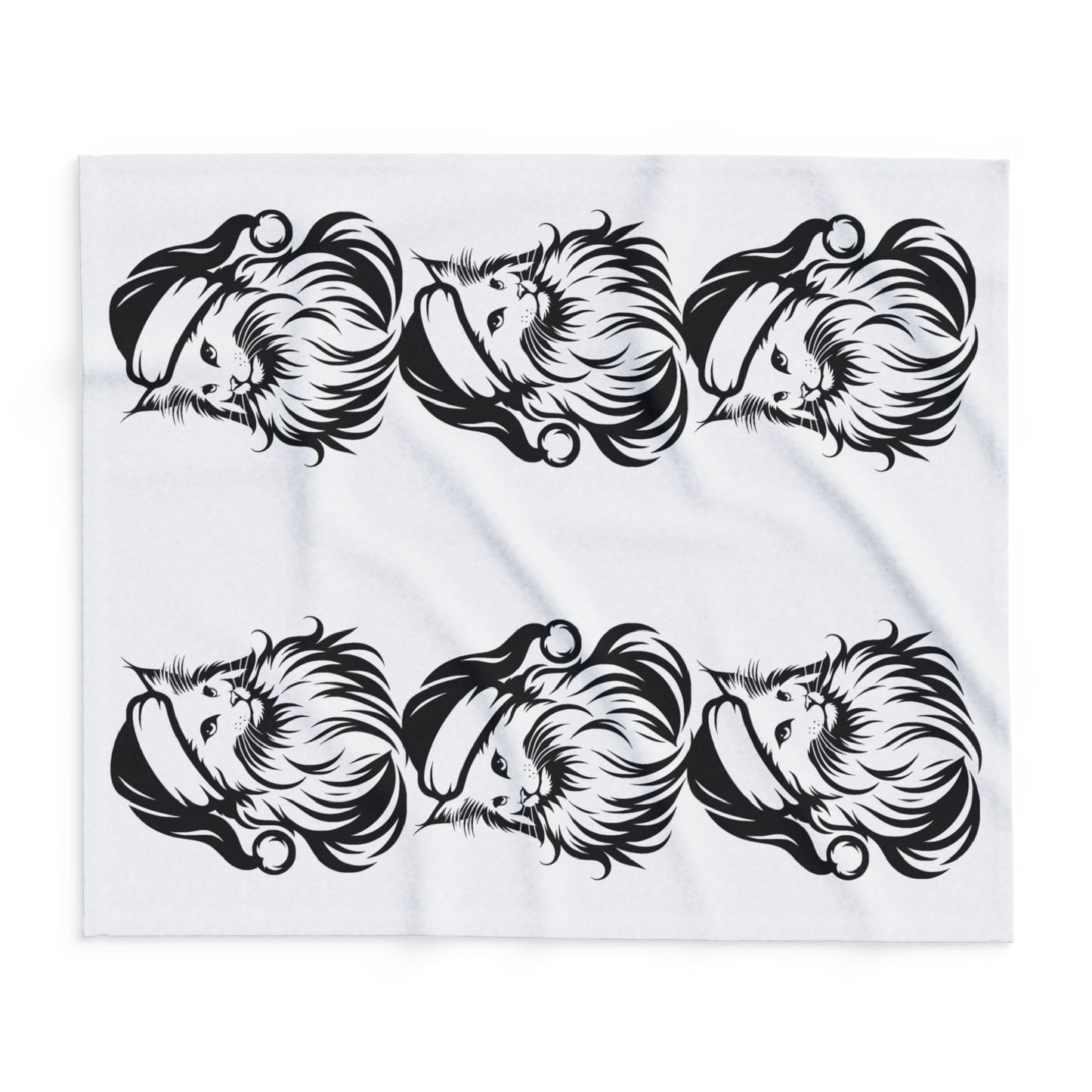 Santa Paws Cat Arctic Fleece Blanket