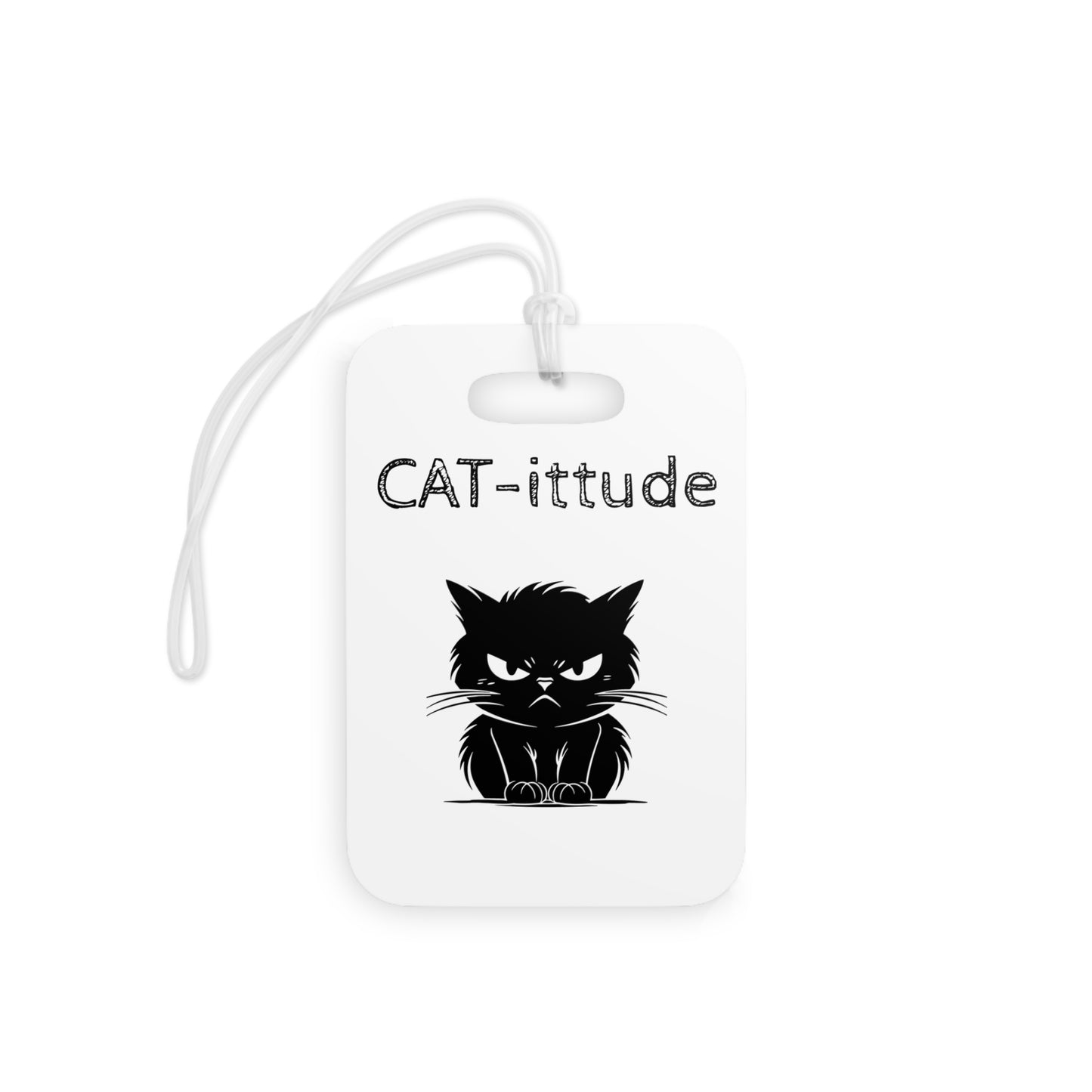 CAT-ittude Luggage Tag