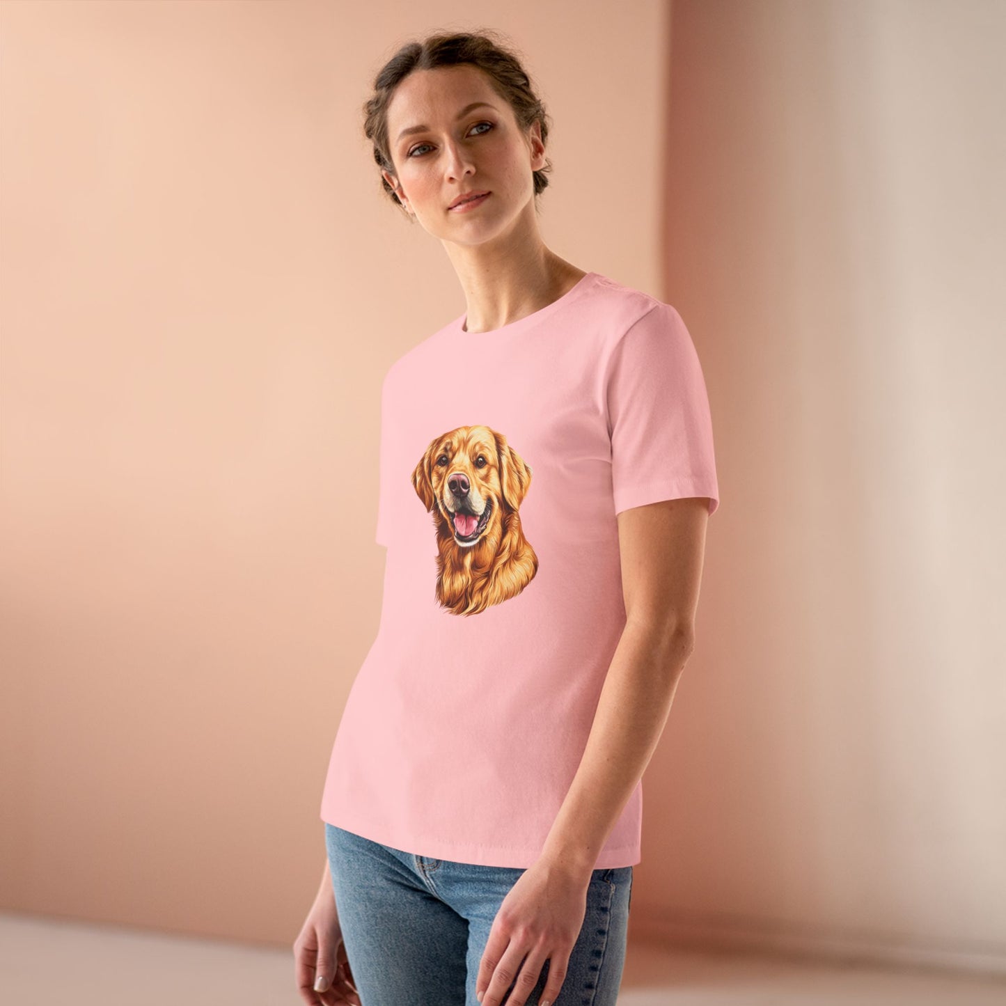 Golden Head Women's Short Sleeve Crewneck Tee