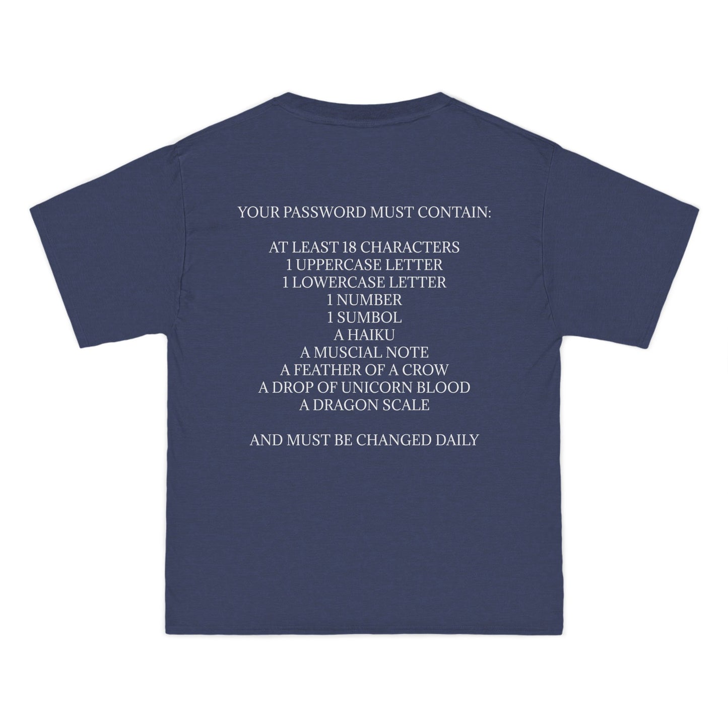 Password Men's Short-Sleeve Crewneck Tee