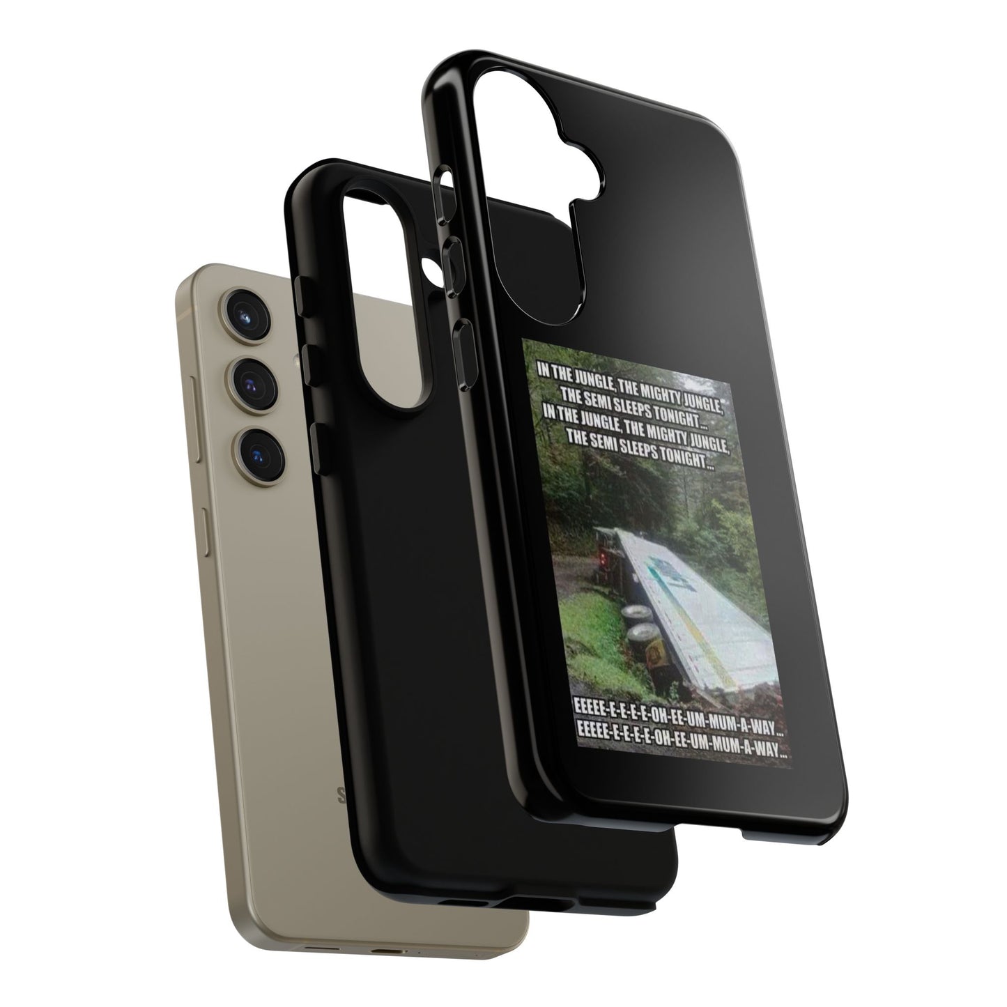 Semi Sleeps Samsung Case