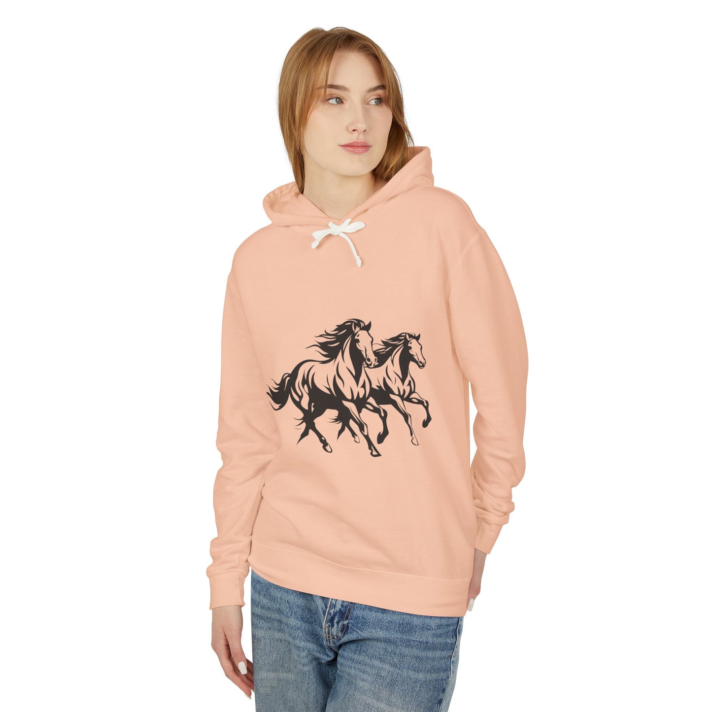 Horsin' Around Unisex Lightweight Hoodie