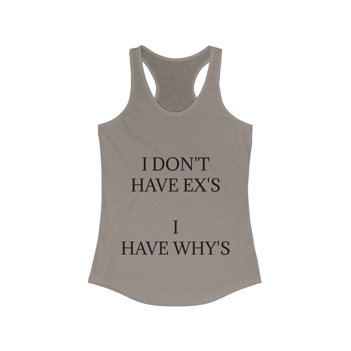 X's And Y's Women's Racerback Tank