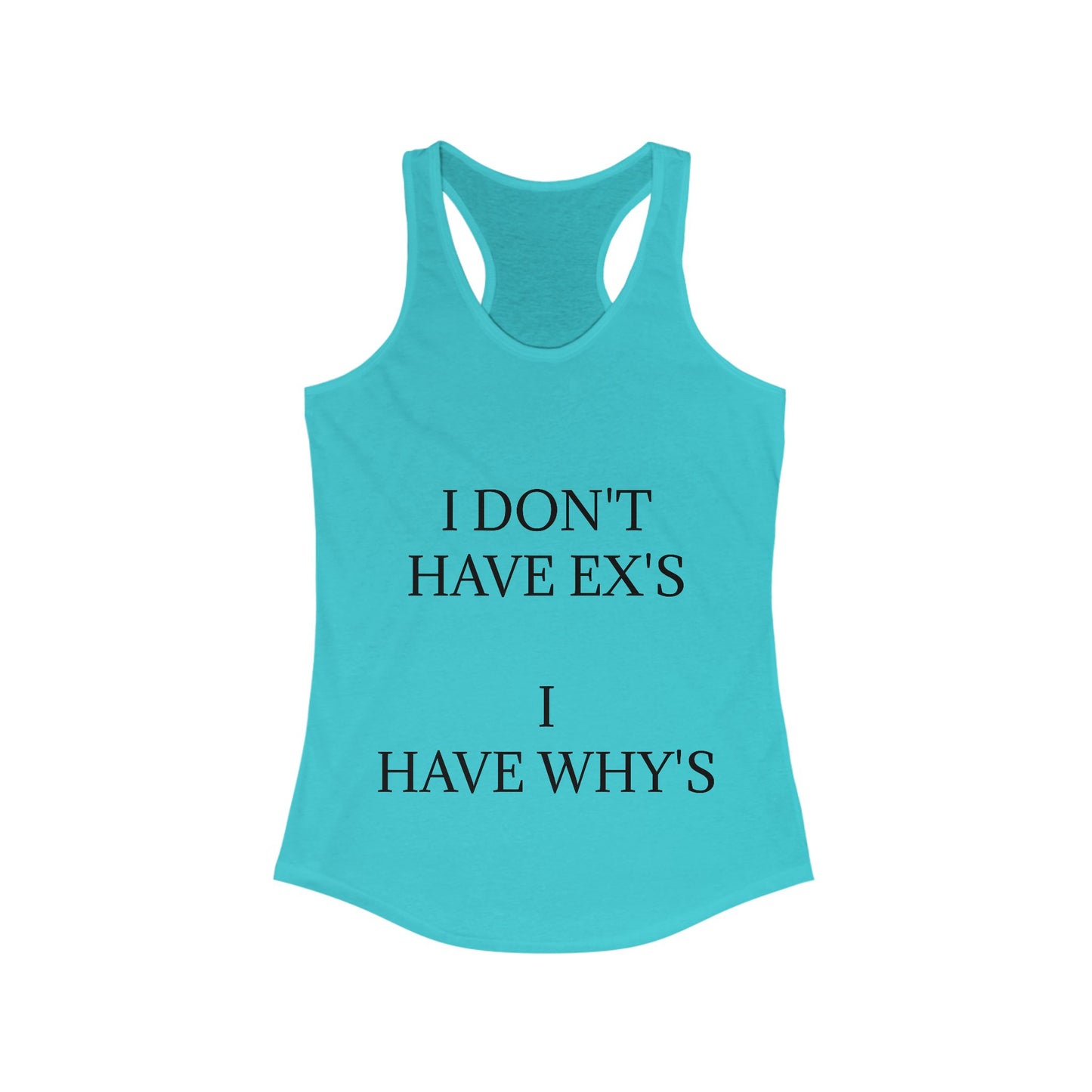 X's And Y's Women's Racerback Tank