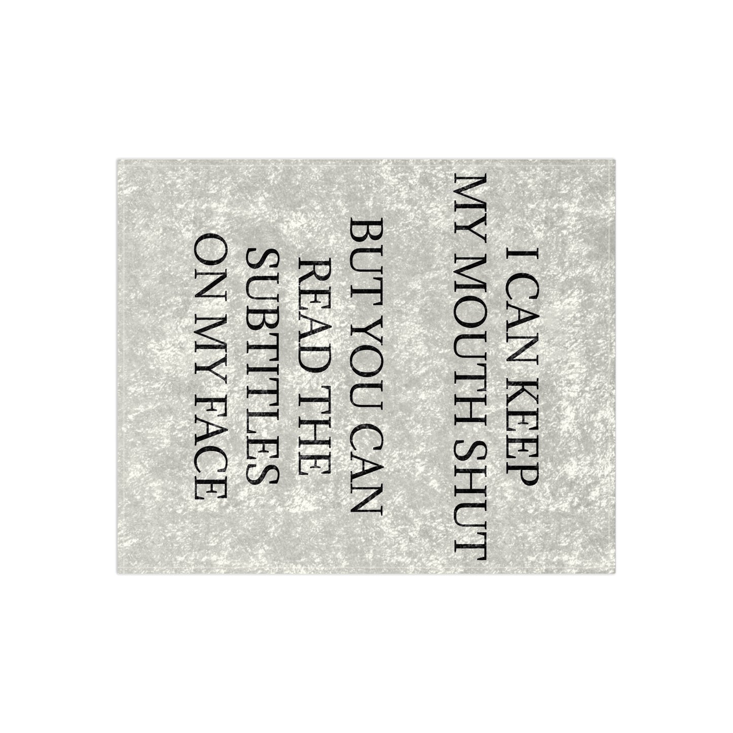 Subtitles Velvet Blanket