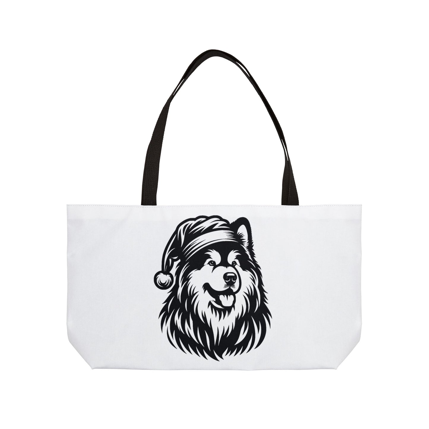 Santa Paws Malamute Weekender Tote Bag