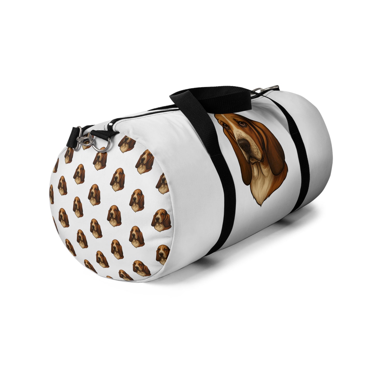 Basset Hound Head Duffel Bag