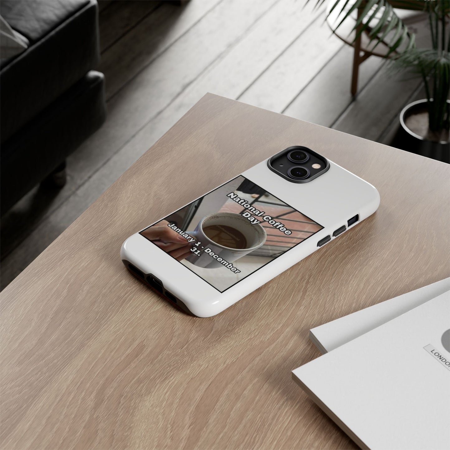National Coffee Day iPhone Case